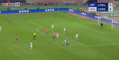  北京国安对上海申花91 